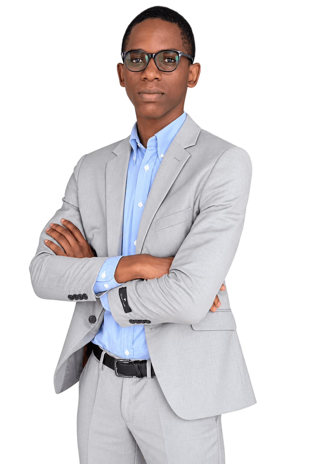 A professional portrait of Leonel Awouma